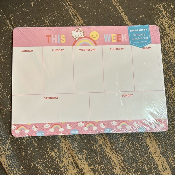 Hello Kitty | Office | Nwt Hello Kitty Desk Pad | Poshmark